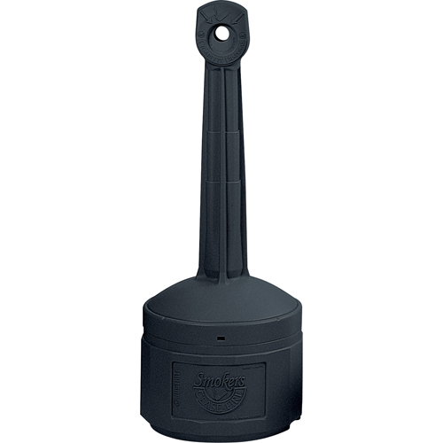 Cendriers Smoker's Cease-Fire, Sur pied, Plastique, Capacit&eacute; 1 gal. US, Hauteur 30" FMT Sales Ltd