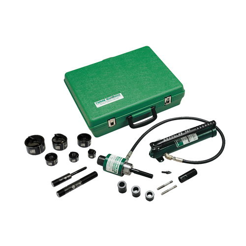 Ensemble de poinçonnage avec pompe manuelle et poinçons Slug-Buster FMT Sales Ltd
