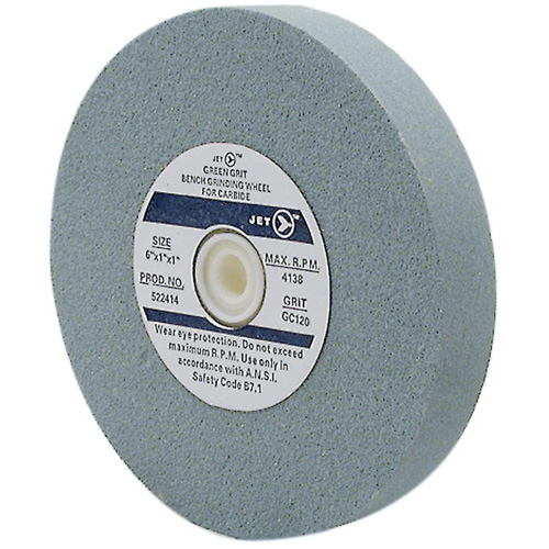 GC675F Bench Grinding Wheel, 6" x 3/4", 1" Arbor, Silicon Carbide FMT Sales Ltd