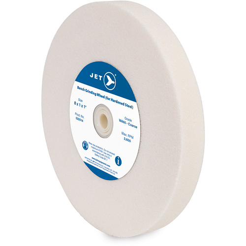 WA810F Bench Grinding Wheel, 8" x 1", 1" Arbor, Aluminum Oxide FMT Sales Ltd