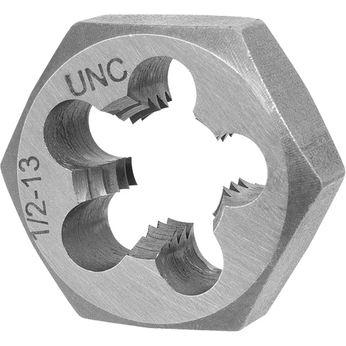 SAE Hex Die, 1-7/16" Dia., 5/8"-11 Thread, Alloy Steel FMT Sales Ltd