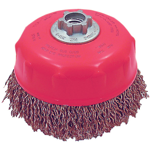Brosse-boisseau &agrave; fils ondul&eacute;s MAXI-CRIMPED de premi&egrave;re qualit&eacute; FMT Sales Ltd