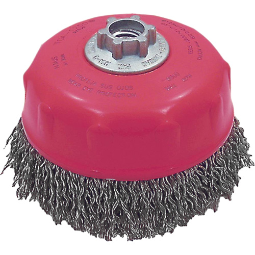 MAXI-CRIMPED Premium Crimped Wire Cup Brush FMT Sales Ltd