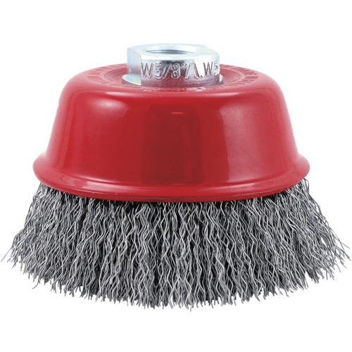 Crimped Cup Brush, 3-1/4", 0.014" Fill FMT Sales Ltd
