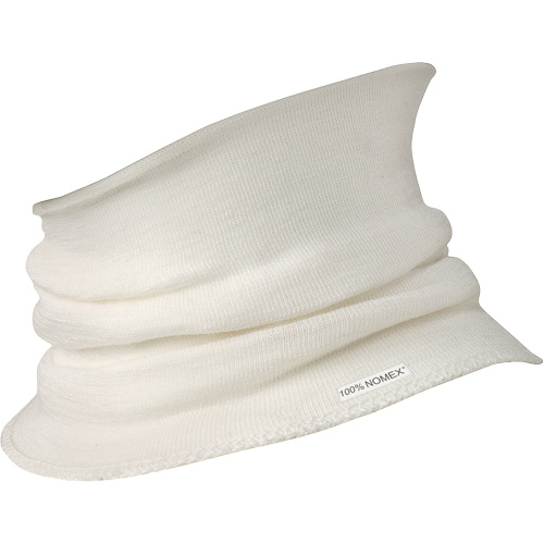 C207 Chauffe-cou & pare-vent, Blanc, Nomex FMT Sales Ltd