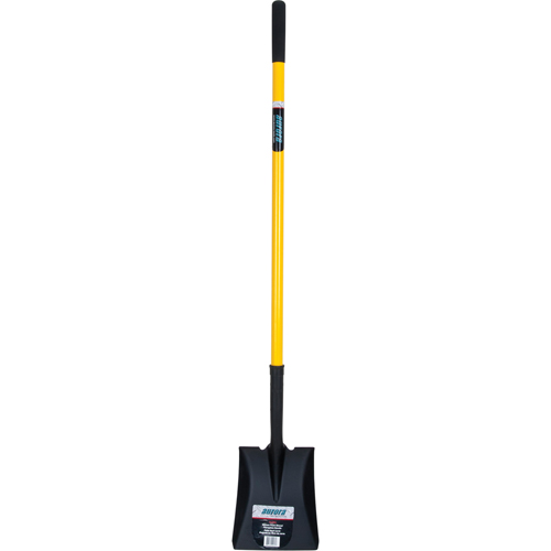 Pelles carr&eacute;es, Fibre de verre, Lame Acier durci, Manche en Droit, Longueur 48" FMT Sales Ltd