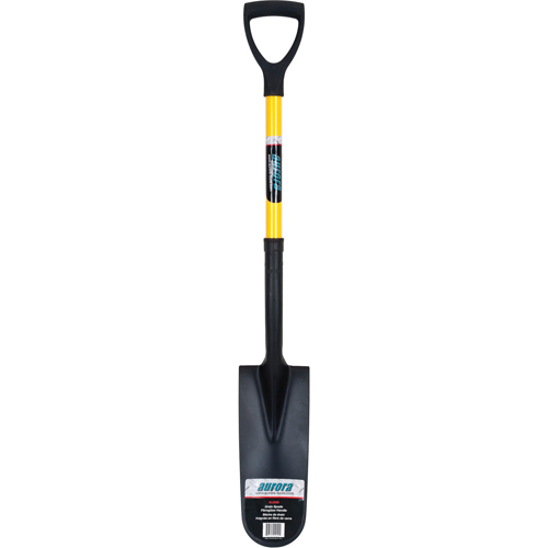 Pelles b&ecirc;ches, Acier durci, Lame 16" x 6", 28-1/2" lo, Manche Prise en D FMT Sales Ltd