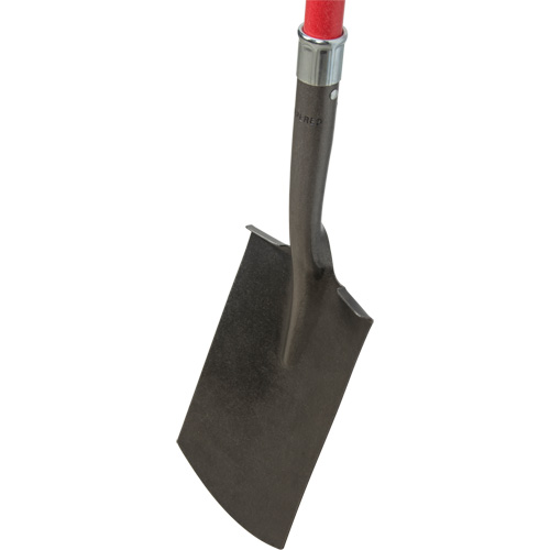 Pelles robustes, Fibre de verre, Lame Acier au carbone, Manche en Prise en D, Longueur 30-1/2" FMT Sales Ltd