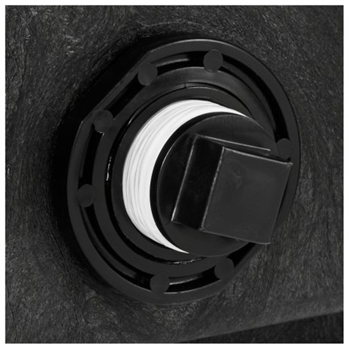 Stock Tank, 69" D x 63.25" W x 25" H, 2500 lbs. Capacity, Black FMT Sales Ltd