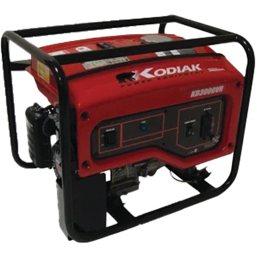G&eacute;n&eacute;ratrice portative Kodiak KD3000VR, 2400 W nominale, 120 V, R&eacute;servoir de 16 L FMT Sales Ltd