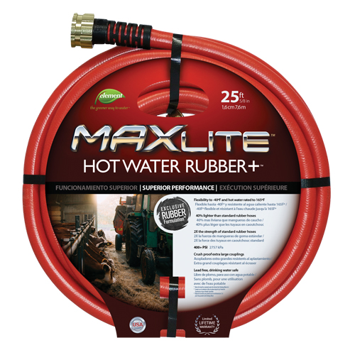 Hot Water Hose, Rubber, 5/8" dia. x 50' L FMT Sales Ltd
