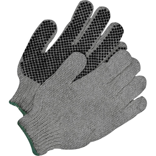 Classic Grip Gloves, Poly/Cotton, Single Sided, Large FMT Sales Ltd
