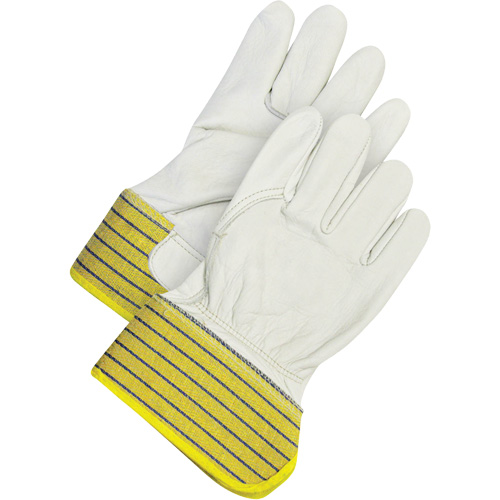 Classic Fitter Gloves, Large, Grain Cowhide Palm, Fleece Inner Lining FMT Sales Ltd