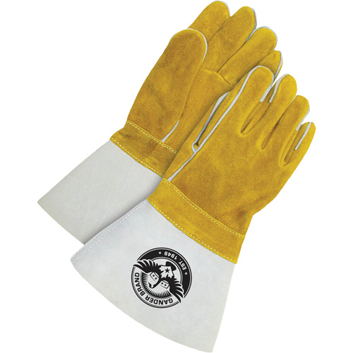 Gants pour soudeur avec poignet de 5", Cuir de vache refendu, Taille Taille unique FMT Sales Ltd