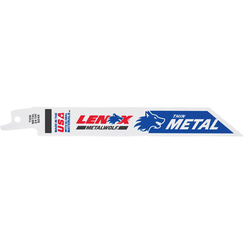 Lame de scie alternative, Bim&eacute;tal, 24 Dents par pouce, 6" lo x 3/4" la FMT Sales Ltd