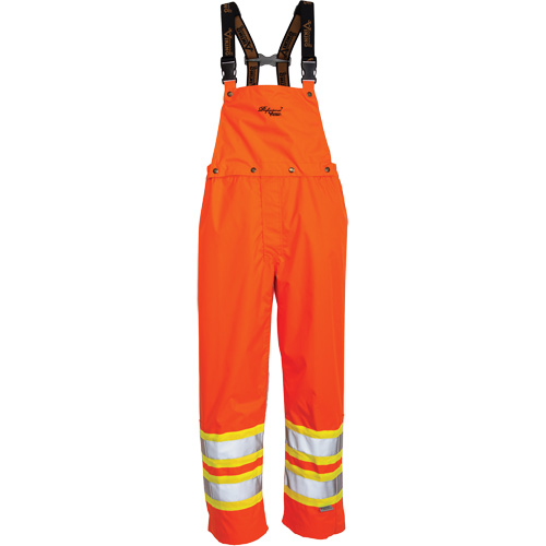 Salopette 300 deniers Journeyman, Polyester, Grand, Orange haute visibilit&eacute; FMT Sales Ltd