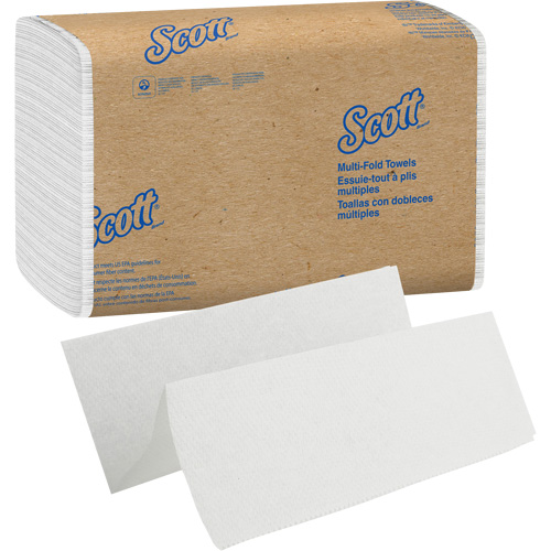Essuie-tout &agrave; couches multiples Essential Scott, 1 pli, 9-2/5" lo x 9-1/5" la, 250 /pqt FMT Sales Ltd