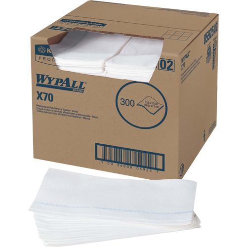 X70 Foodservice Wipers, Specialty, 23-1/2" L x 12-1/2" W FMT Sales Ltd