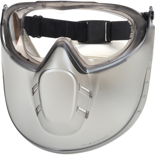 Lunettes de s&eacute;curit&eacute; Capstone Shield avec &eacute;cran facial amovible, Lentille Transparent, Antibu&eacute;e, Ventilation Directe/Ferm&eacute; FMT Sales Ltd