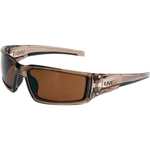 Lunettes de s&eacute;curit&eacute; Uvex Hypershock, Lentille Espresso, Anti-&eacute;gratignures/Polaris&eacute;, ANSI Z87+ FMT Sales Ltd