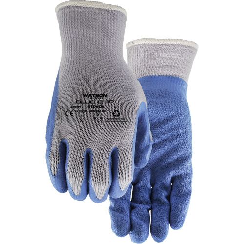 Gants enduits Stealth Blue Chip, Grand, R&ecirc;vetement Latex de caoutchouc, Calibre 10, Enveloppe en Polyester FMT Sales Ltd