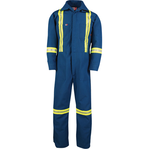 Combinaison de luxe Dupont Nomex IIIA, Taille 3T-Grand (grande taille), Bleu royal, 6 cal/cm² FMT Sales Ltd