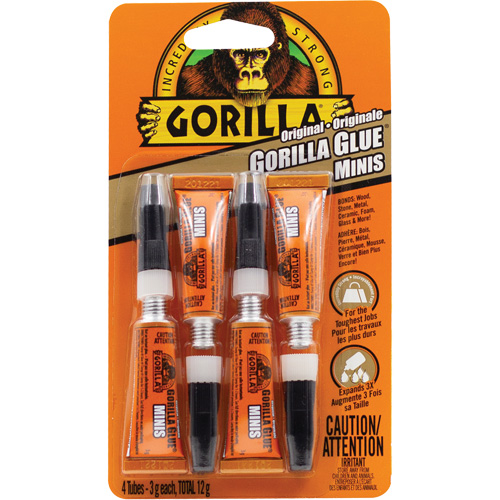 Original Glue, 4 x 3 g, Tube, Tan FMT Sales Ltd