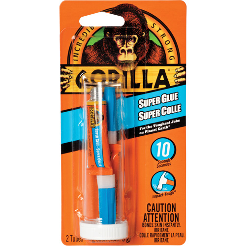 Super Glue, 2 x 3 g, Tube, Clear FMT Sales Ltd