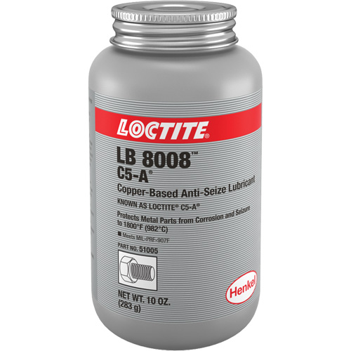 Lubrifiant antigrippant &agrave; base de cuivre, 10 oz, Canette &agrave; dessus brosse, 1800°F (982°C) Temp&eacute;rature max. FMT Sales Ltd