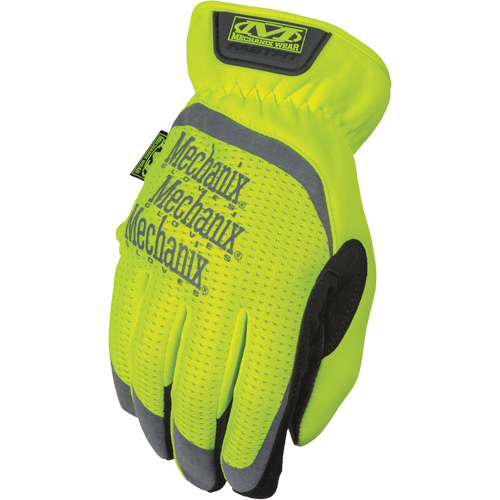 Gants de travail FastFit &agrave; haute visibilit&eacute;, Paume Synth&eacute;tique, Taille Moyen/9 FMT Sales Ltd