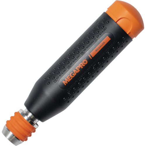Original MEGALOK 15-in-1 Multi-Bit Screwdriver, 6-3/10" L, Textured Handle FMT Sales Ltd