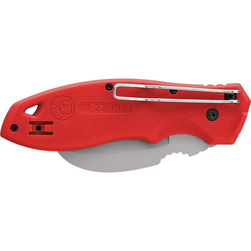 Couteau pliant &agrave; bec courb&eacute; FastBack, 2-1/4" lame, lame en Acier inoxydable, poign&eacute;e en Plastique FMT Sales Ltd