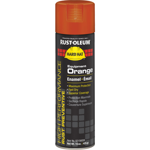 V2100 System Enamel Spray Paint, Equipment Orange, Gloss, 15 oz., Aerosol Can FMT Sales Ltd