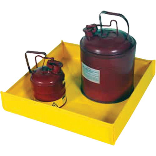 Flexible Ultra-Utility Tray&reg;, 12" L x 12" W x 4.8" H, 1.5 US Gal. Spill Capacity FMT Sales Ltd
