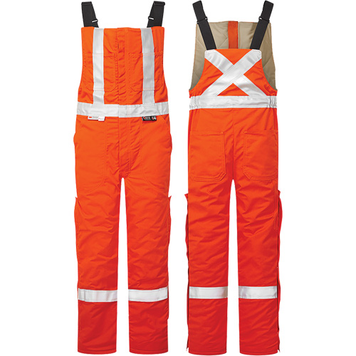 Salopette isol&eacute; haute visibilit&eacute; 9 oz UltraSoft, 2T-Grand (grande taille), Orange FMT Sales Ltd