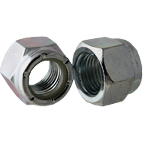 Nylock Nut, 5/16"-18 Dia., Zinc Cr+3, Coarse FMT Sales Ltd