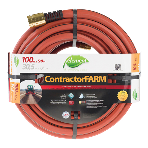 Contractor/FARM Water Hose, PVC, 5/8" dia. x 100' FMT Sales Ltd