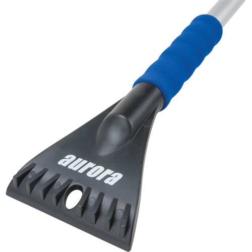 Snow Brush, Telescopic, Polypropylene Blade, 32-1/2" Long, Blue FMT Sales Ltd