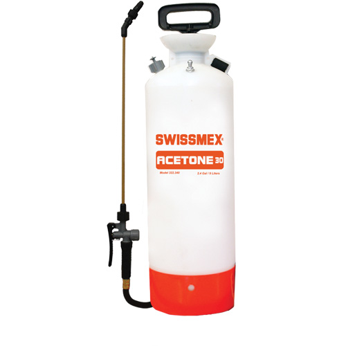 Acetone Handheld Sprayer, 2.4 gal. (1.9L), Polyethylene, 20" Wand FMT Sales Ltd