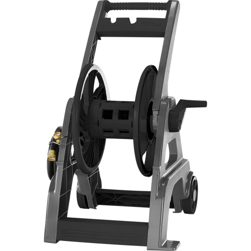 Foldable Hose Reel Cart, 175', Aluminum/Poly-Plastic FMT Sales Ltd