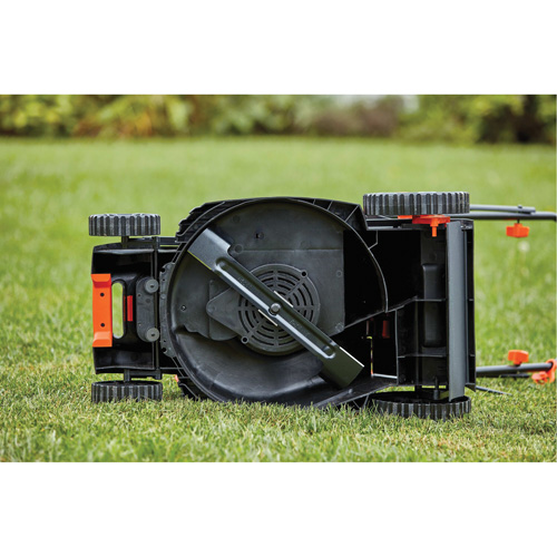Lawn Mower with Comfort Grip Handle, Push Walk-Behind, Electric, 15" Cutting Width FMT Sales Ltd