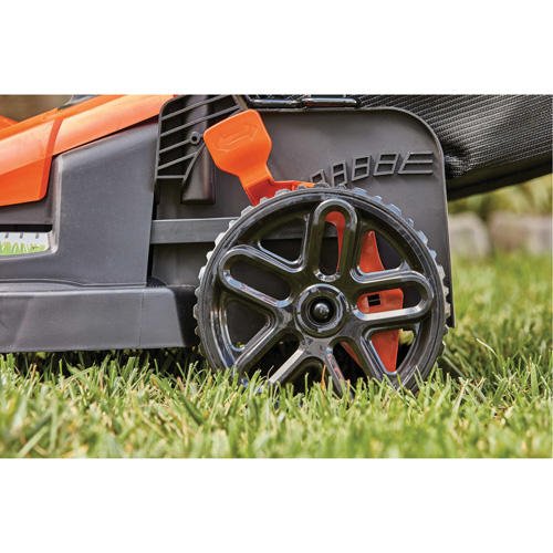 Lawn Mower with Comfort Grip Handle, Push Walk-Behind, Electric, 17" Cutting Width FMT Sales Ltd