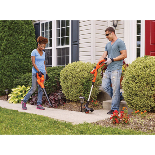 Ensemble combin&eacute; coupe-bordure/taille-bordure et balayeuse pour surfaces rigides Max*, 10", &agrave; pile, 20 V FMT Sales Ltd