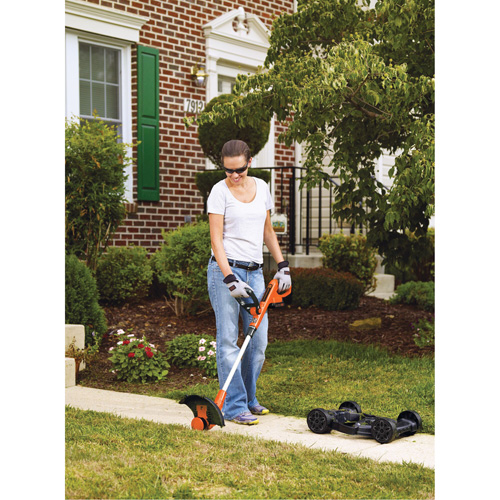 Ensemble de tondeuse compacte sans fil 3 en 1 20 V Max*, Pouss&eacute;e, &agrave; pile, Largeur de coupe 12" FMT Sales Ltd