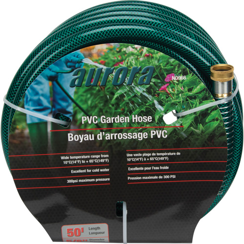 Tuyau de jardin, PVC, 5/8" dia x 50' FMT Sales Ltd