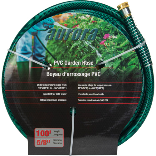 Garden Hose, PVC, 5/8" dia. x 100' FMT Sales Ltd