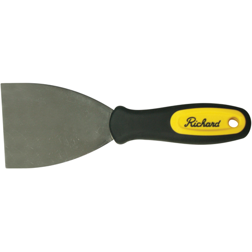 Stiff Wall Scrapers, High-Carbon Steel Blade, 3" Wide, Plastic Handle FMT Sales Ltd