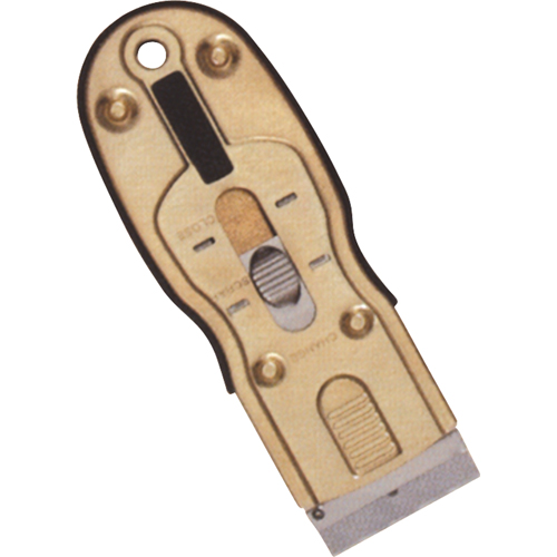 Ergonomic Razor Scrapers, Carbon Steel Blade, 1-1/2" Wide, Rubber Handle FMT Sales Ltd