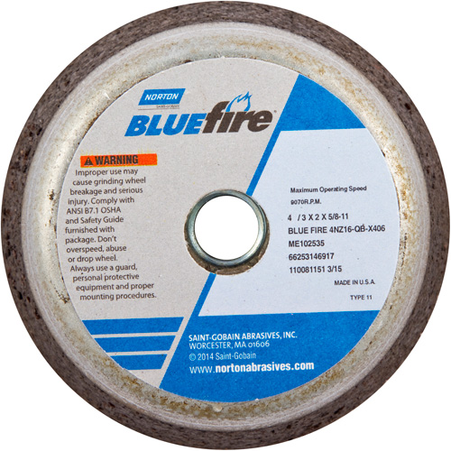 Disque &agrave; &eacute;barbage portatif non renforc&eacute; BlueFire FMT Sales Ltd