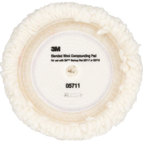Tampon pour application de p&acirc;te, 9" dia., Laine FMT Sales Ltd